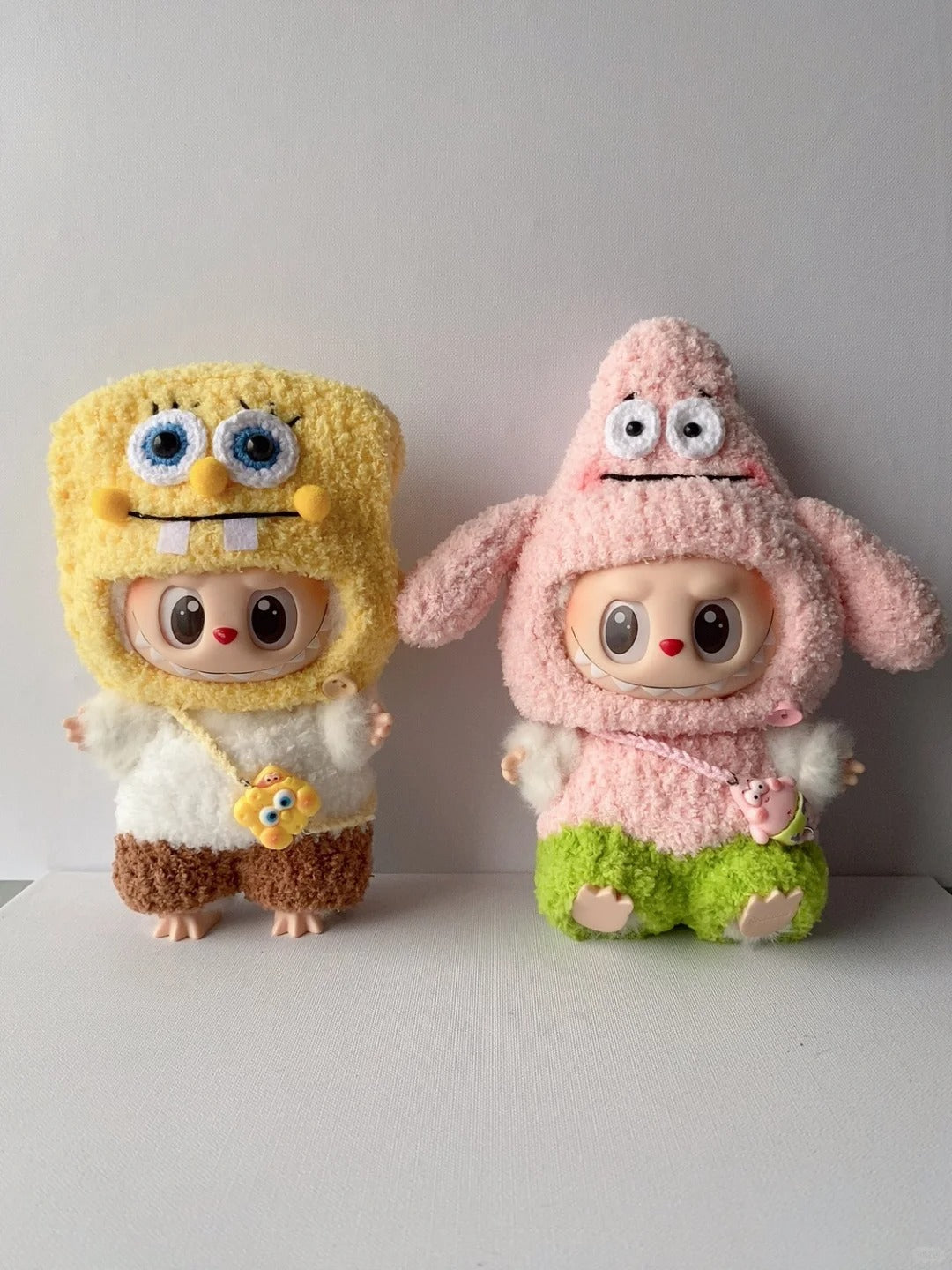 Hand-Crocheted Spongebob Series For Labubu