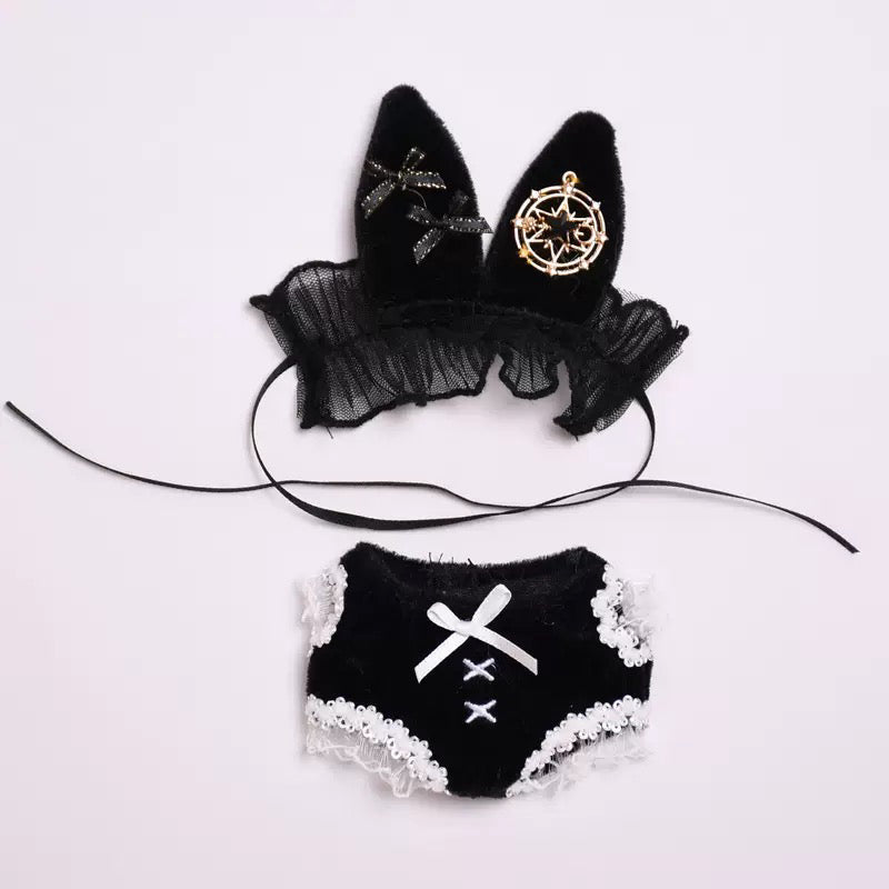 Labubu Bunny Girl Suit 15-17cm