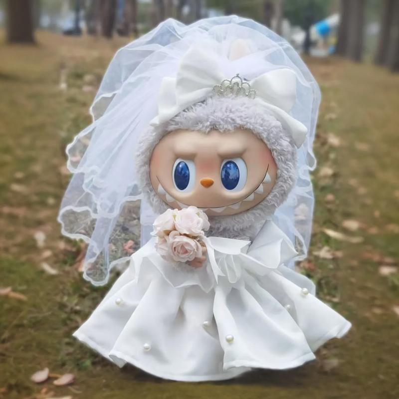 Labubu Wedding Dress Big Zise
