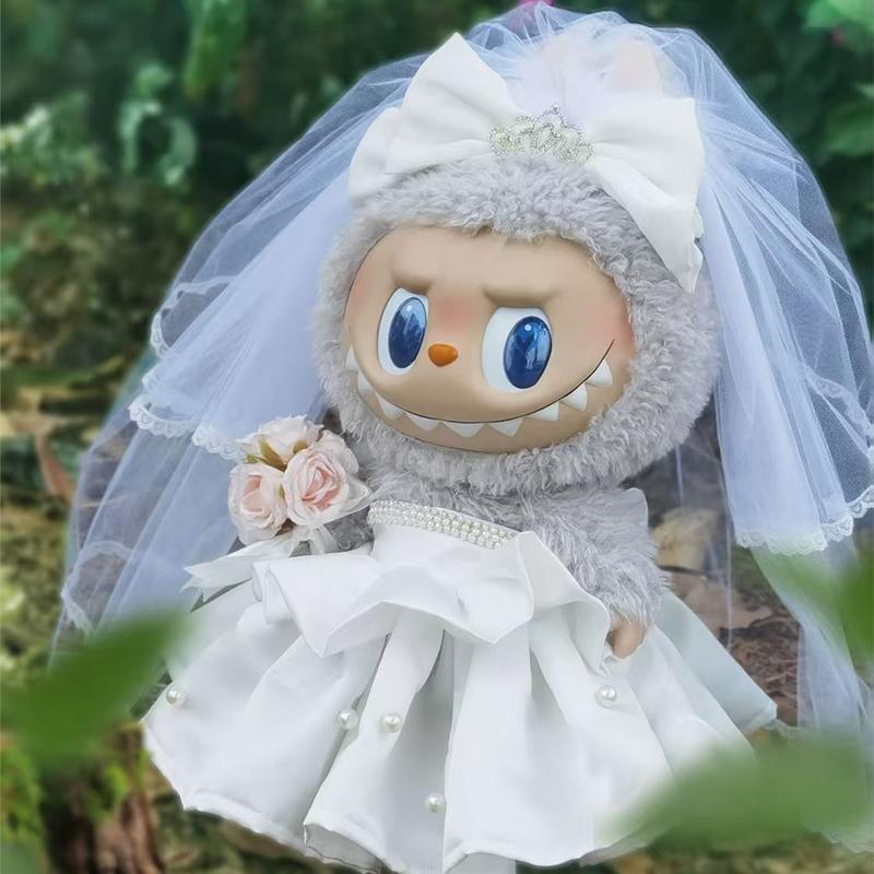 Labubu Wedding Dress Big Zise