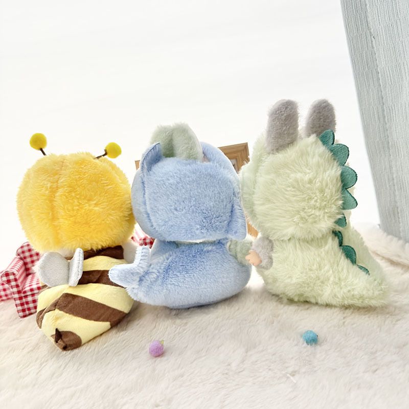 The Monsters Labubu Cloth Lovely Tail Baby Set 4
