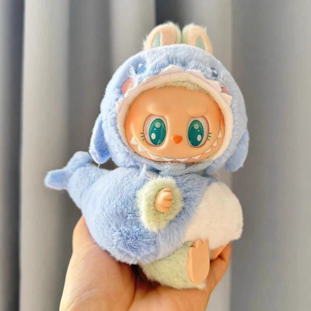 The Monsters Labubu Cloth Lovely Tail Baby Set Baby Shark