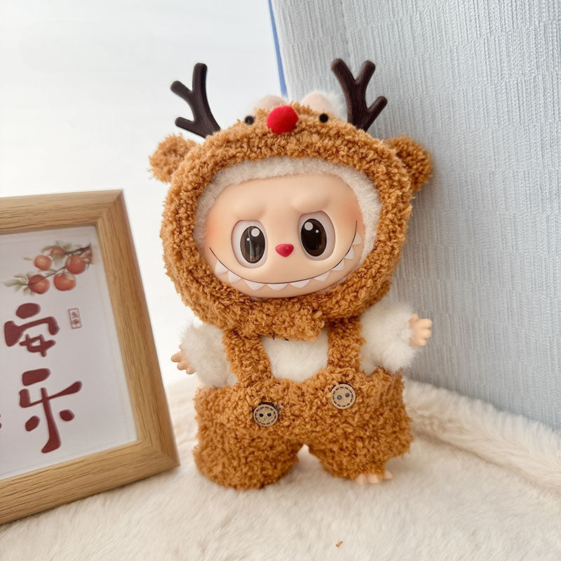 Fluffy Deer For Labubu (15-17cm)
