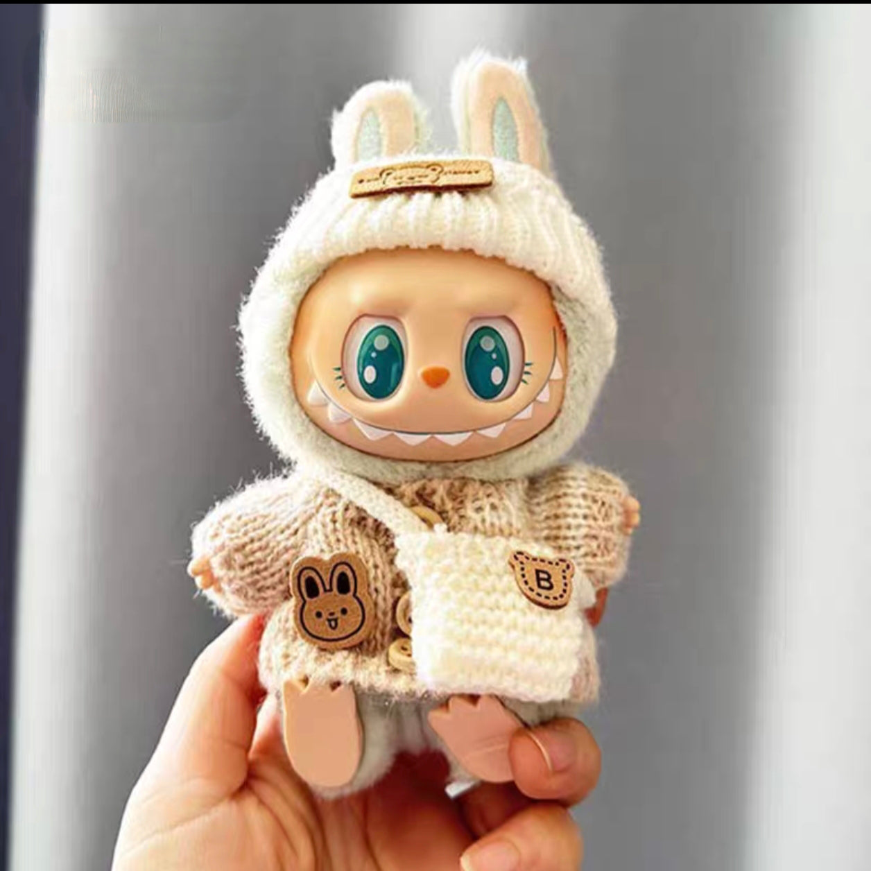 Knitted Suits For Labubu (15-17cm)