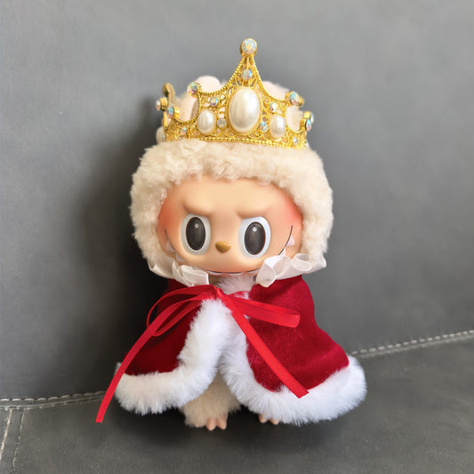 Clothes Crown And Cape for King Labubu