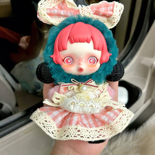 Honey Peach Set For 10cm Skullpanda (Without Skullpanda)