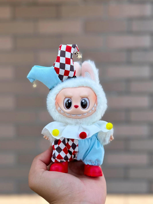 Circus Clown Clothes For Labubu （15-17cm)