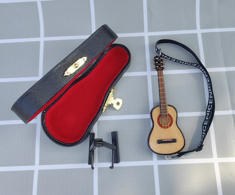 Wooden Guitar For Labubu （15-17cm)