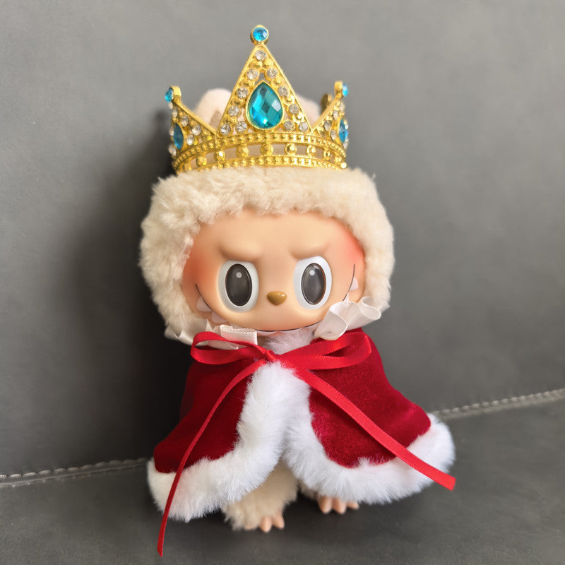Clothes Crown And Cape for King Labubu