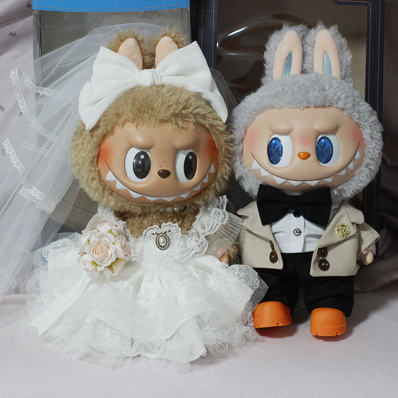 Labubu Wedding Dress Big Zise