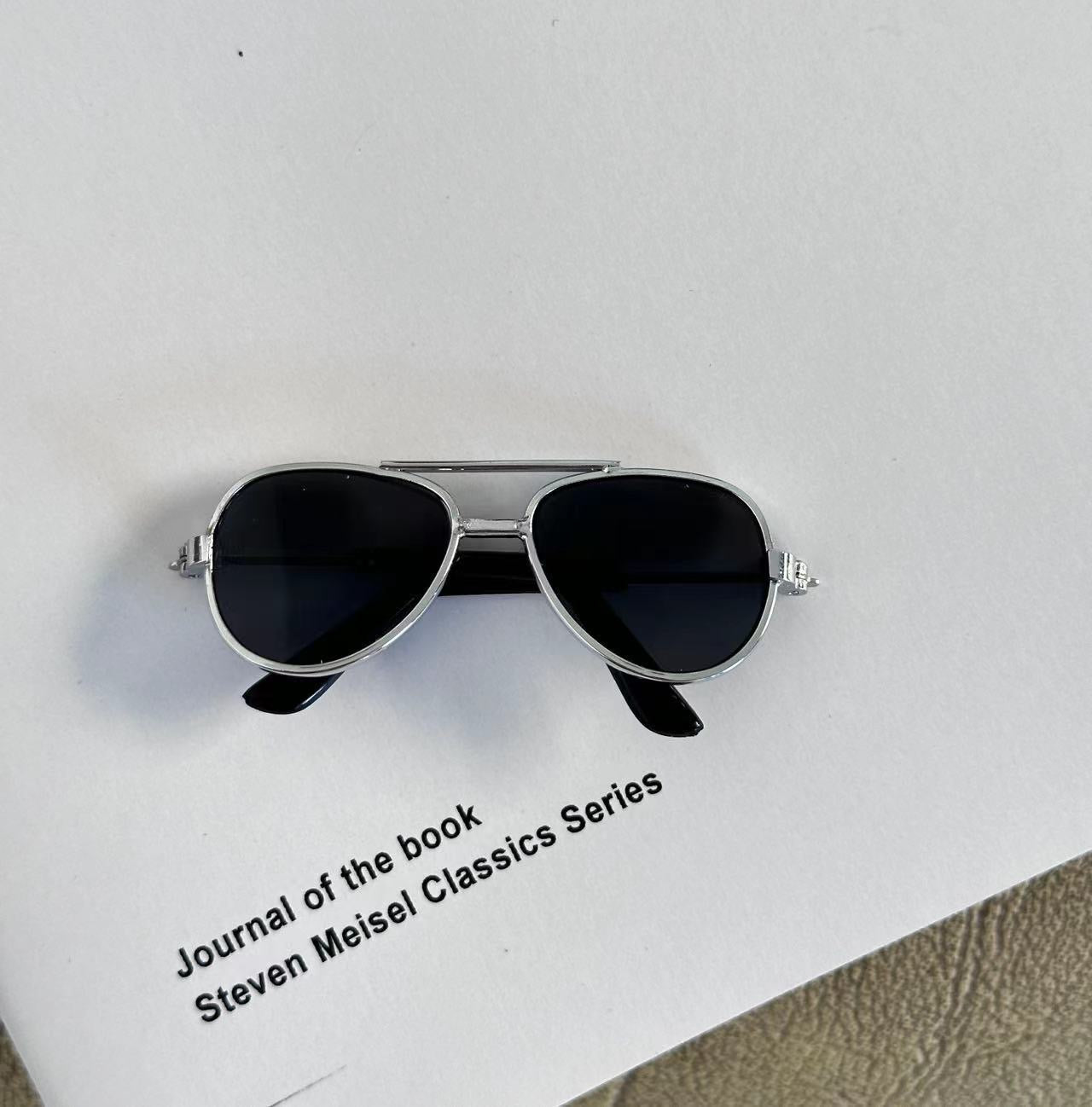 Classic Aviator Sunglasses Accessories For Labubu of 17cm
