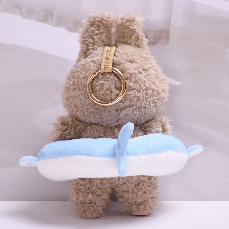 Shark & Chicken Swimming Rings For Labubu（15-17cm), Cute Doll Accessories
