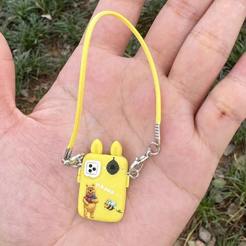 Mini Mobile Phone Accessory For Labubu （15-17cm)