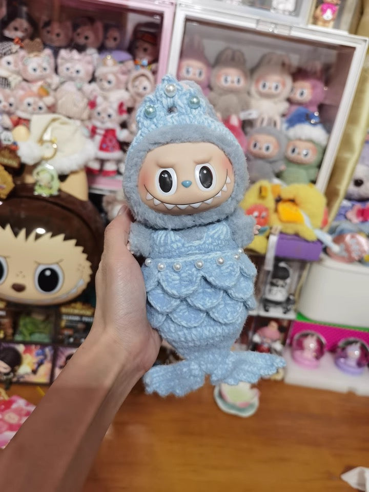 Mermaid outsets for Labubu 17cm