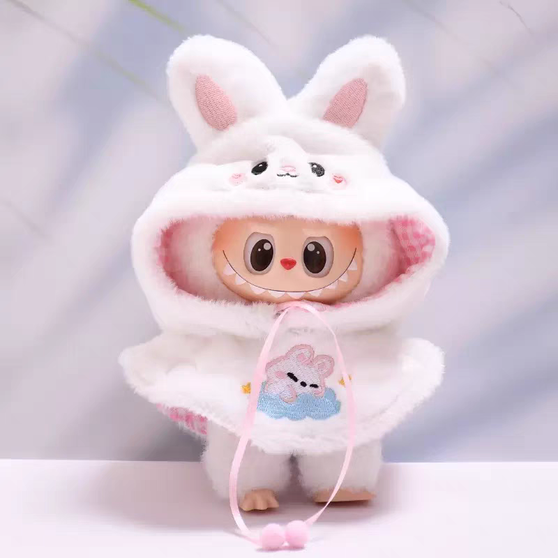 The Monsters Labubu Cloth Sunny Zoo Hooded Puffcape Bunny