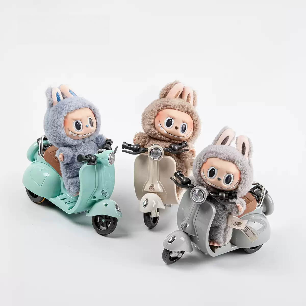 Toy Motorcycle for Macaron Vinyl Doll Accessories